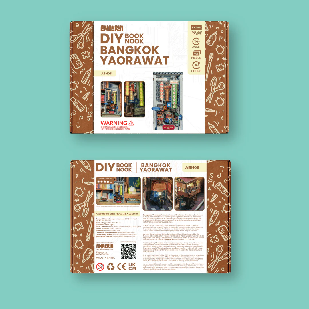 Bangkok Yaowarat Book Nook Kit - Image 15