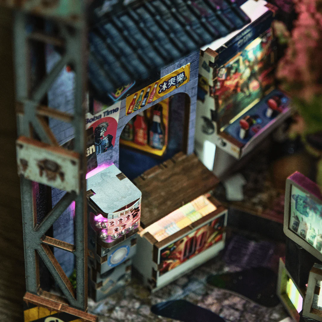 Kowloon Walled City 2049 Book Nook Kit - Image 7