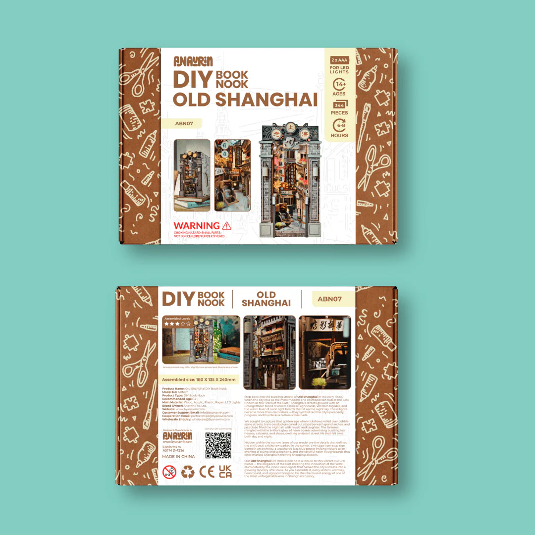Old Shanghai Book Nook Kit - Image 16