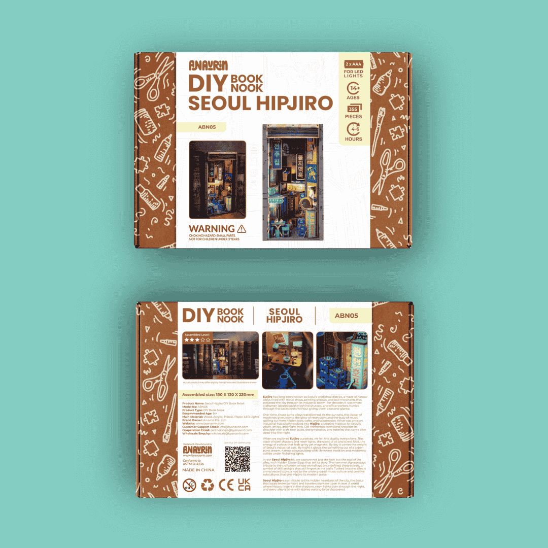 Seoul Hipjiro Book Nook Kit - Image 16
