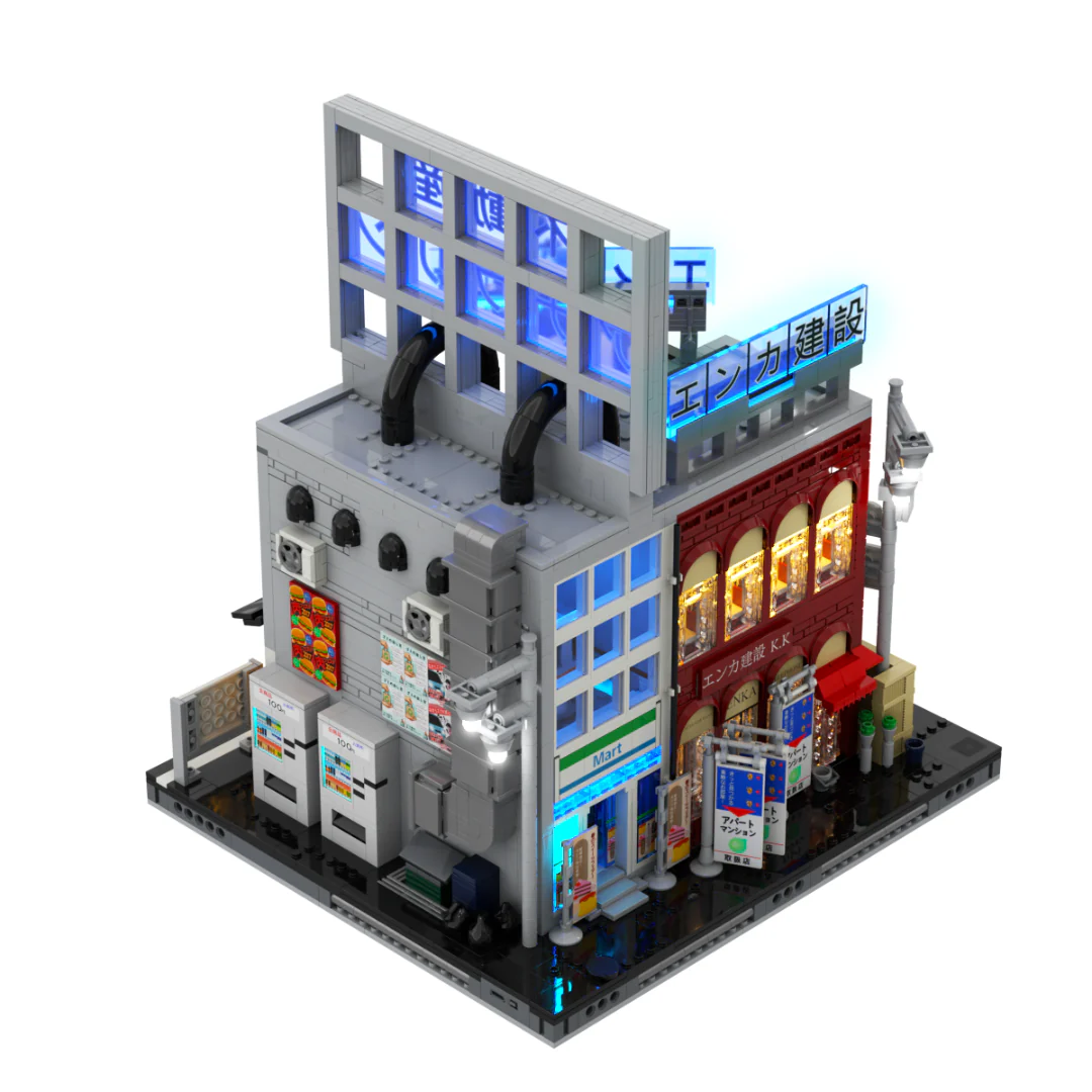 [Pre-Order] Shiinamachi Station Lighted Modular Bricks AB01 [Ships out 10th June] - Image 9